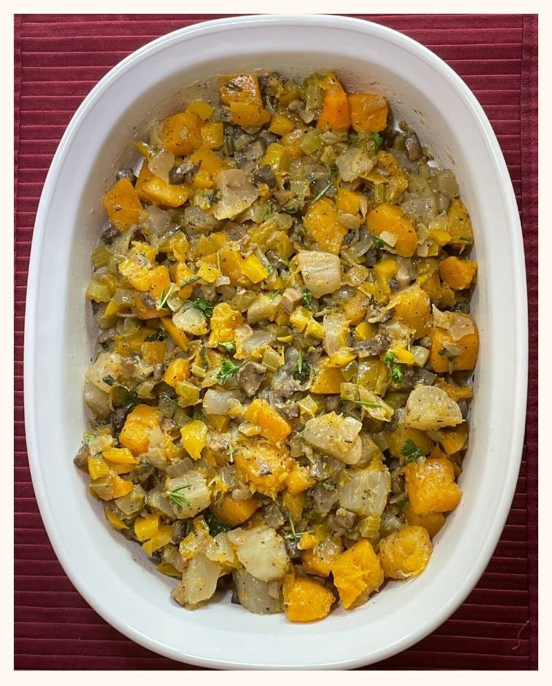 Low-carb stuffing substitute